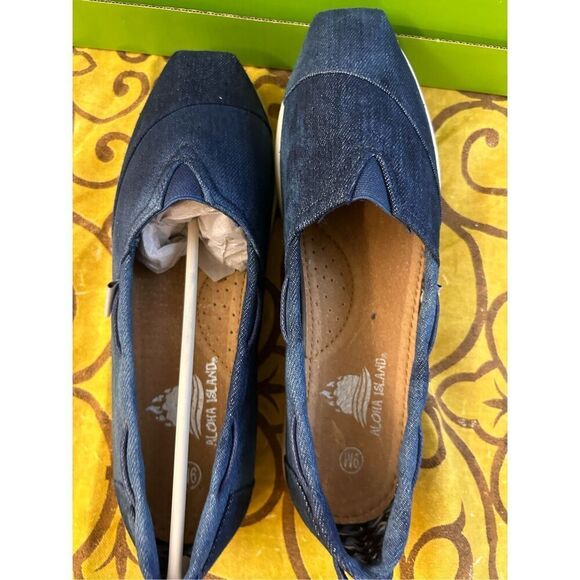 Aloha island loafers size 9 new blue - Picture 2 of 4
